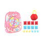 3 in 1 Bean Bag Toss Game Set Pink Crab