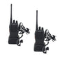 2pcs/lot BF-888S baofeng walkie talkie 888s UHF 400-470MHz 16Channel Portable two way radio with earpiece bf888s transceiver