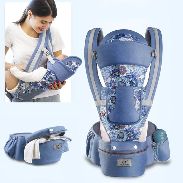 Baby Carrier Ergonomic Sling Front Hug Waist Stool Holding Belt Porte Bebe Kangaroo Hip Seat Versatile for The Four Seasons