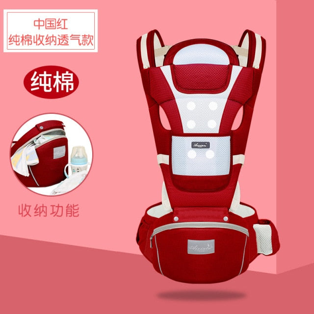 Baby Carrier Ergonomic Sling Front Hug Waist Stool Holding Belt Porte Bebe Kangaroo Hip Seat Versatile for The Four Seasons