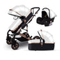 2021 new 3 in1 stroller  CE certification  baby trolley high landscape baby pram double faced children