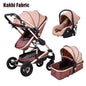 2021 new 3 in1 stroller  CE certification  baby trolley high landscape baby pram double faced children